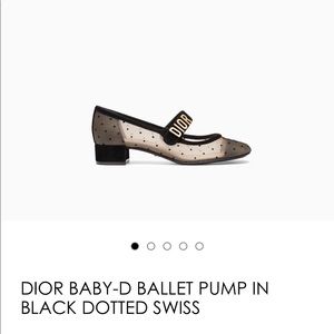 Dior Baby-D Ballet Pump SS18